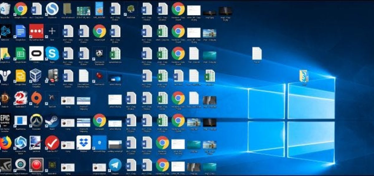 Desktop Clutter